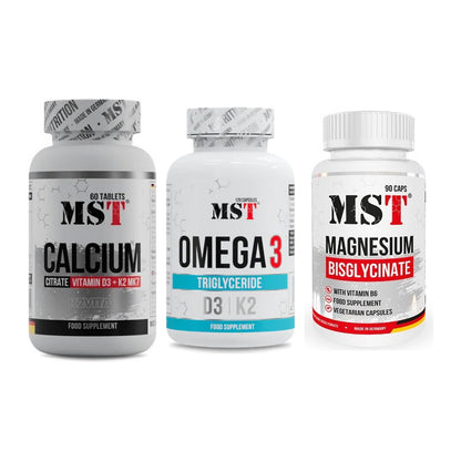 Calcium, Vitamin D & Magnesium: MST Calcium Citrate D3 + 2 weitere – alle enthaltenen Artikel