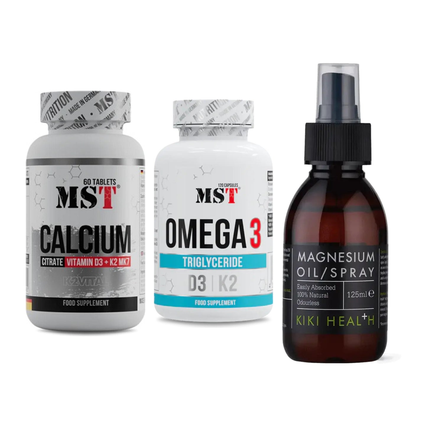 Calcium, Vitamin D & Magnesium: MST Calcium Citrate D3 + 2 weitere – alle enthaltenen Artikel