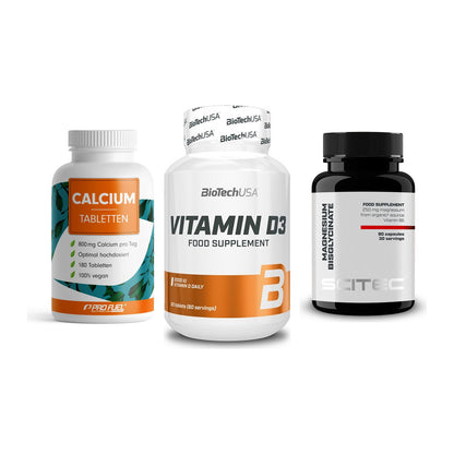 Calcium, Vitamin D & Magnesium: ProFuel Calcium + 2 weitere – alle enthaltenen Artikel