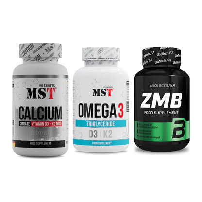 Calcium, Vitamin D & Magnesium: MST Calcium Citrate D3 + 2 weitere – alle enthaltenen Artikel