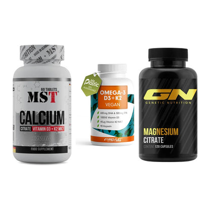 Calcium, Vitamin D & Magnesium: MST Calcium Citrate D3 + 2 weitere – alle enthaltenen Artikel