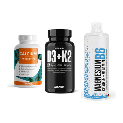 Calcium, Vitamin D & Magnesium: ProFuel Calcium + 2 weitere – alle enthaltenen Artikel