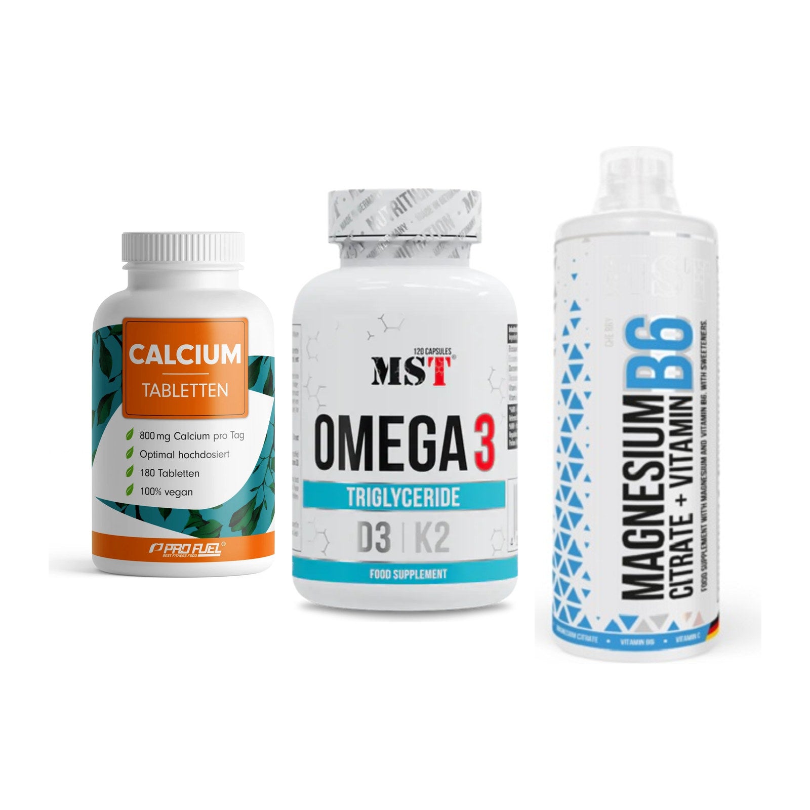 Calcium, Vitamin D & Magnesium: ProFuel Calcium + 2 weitere – alle enthaltenen Artikel