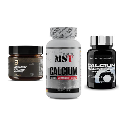 Calcium, Vitamin D & Magnesium: BioTech Aquamin Calcium + 2 weitere – alle enthaltenen Artikel
