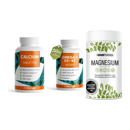 Calcium, Vitamin D & Magnesium: ProFuel Calcium + 2 weitere – alle enthaltenen Artikel