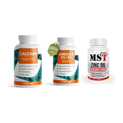Calcium, Vitamin D & Magnesium: ProFuel Calcium + 2 weitere – alle enthaltenen Artikel