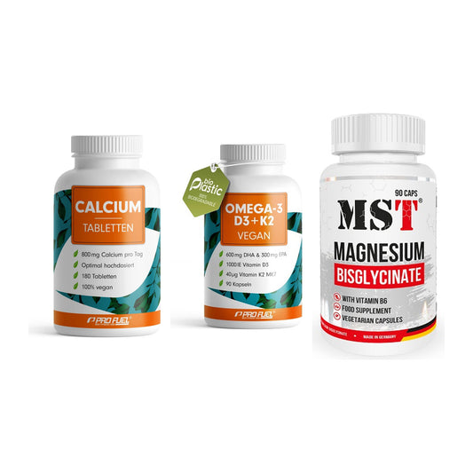 Calcium, Vitamin D & Magnesium: ProFuel Calcium + 2 weitere – alle enthaltenen Artikel