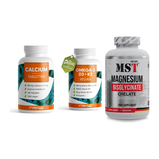 Calcium, Vitamin D & Magnesium: ProFuel Calcium + 2 weitere – alle enthaltenen Artikel
