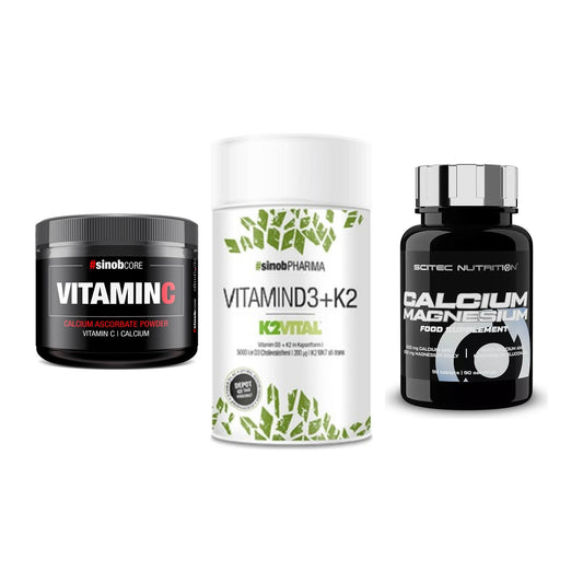Calcium, Vitamin D & Magnesium: Sinob Vitamin C Calcium + 2 weitere – alle enthaltenen Artikel