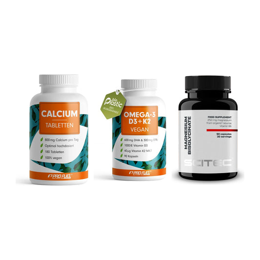 Calcium, Vitamin D & Magnesium: ProFuel Calcium + 2 weitere – alle enthaltenen Artikel