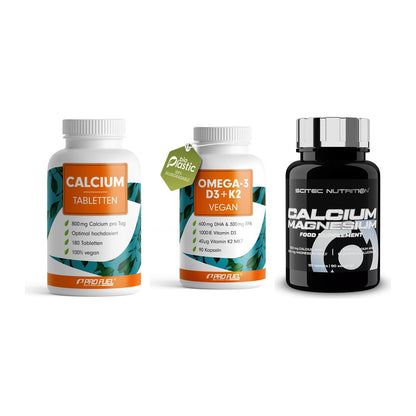 Calcium, Vitamin D & Magnesium: ProFuel Calcium + 2 weitere – alle enthaltenen Artikel