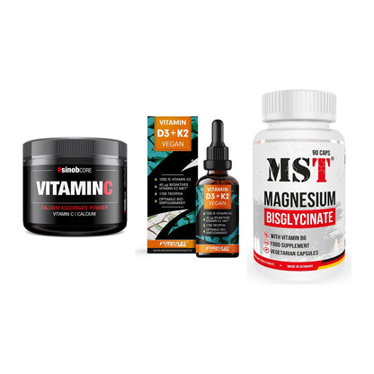 Calcium, Vitamin D & Magnesium: Sinob Vitamin C Calcium + 2 weitere – alle enthaltenen Artikel