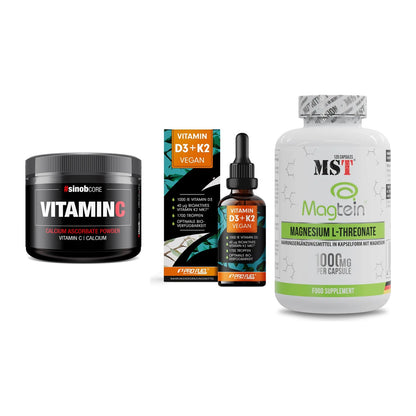 Calcium, Vitamin D & Magnesium: Sinob Vitamin C Calcium + 2 weitere – alle enthaltenen Artikel