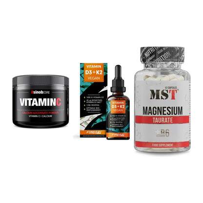Calcium, Vitamin D & Magnesium: Sinob Vitamin C Calcium + 2 weitere – alle enthaltenen Artikel