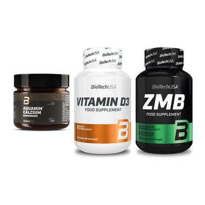 Calcium, Vitamin D & Magnesium: BioTech Aquamin Calcium + 2 weitere – alle enthaltenen Artikel