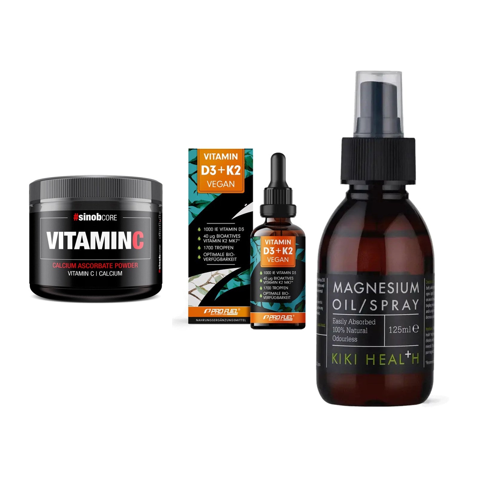 Calcium, Vitamin D & Magnesium: Sinob Vitamin C Calcium + 2 weitere – alle enthaltenen Artikel