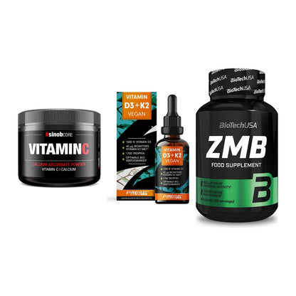 Calcium, Vitamin D & Magnesium: Sinob Vitamin C Calcium + 2 weitere – alle enthaltenen Artikel