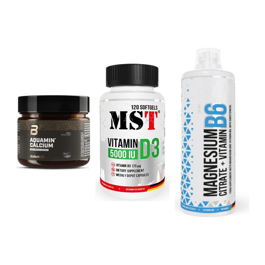 Calcium, Vitamin D & Magnesium: BioTech Aquamin Calcium + 2 weitere – alle enthaltenen Artikel