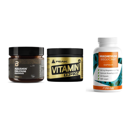 Calcium, Vitamin D & Magnesium: BioTech Aquamin Calcium + 2 weitere – alle enthaltenen Artikel