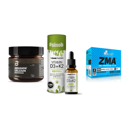 Calcium, Vitamin D & Magnesium: BioTech Aquamin Calcium + 2 weitere – alle enthaltenen Artikel