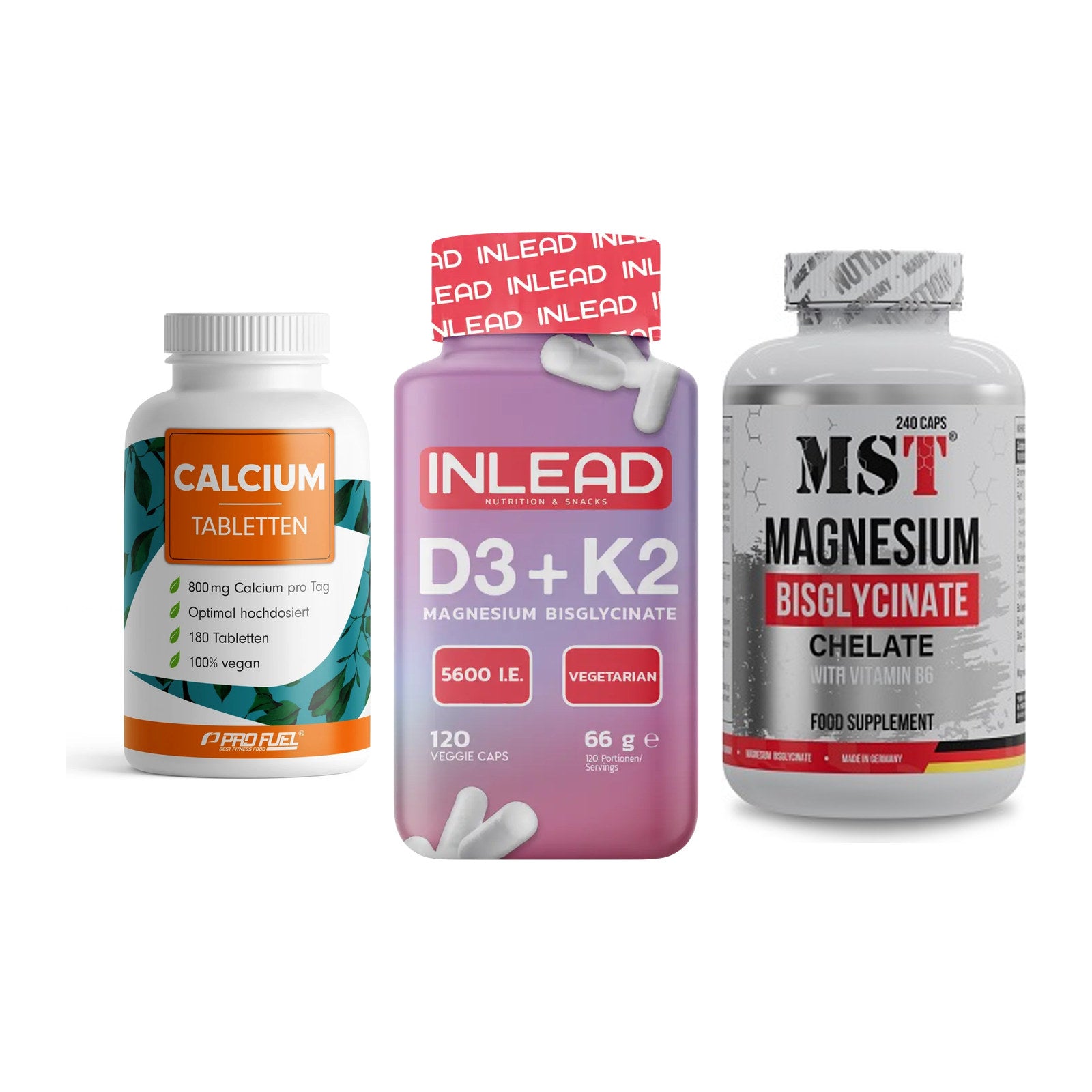 Calcium, Vitamin D & Magnesium: ProFuel Calcium + 2 weitere – alle enthaltenen Artikel