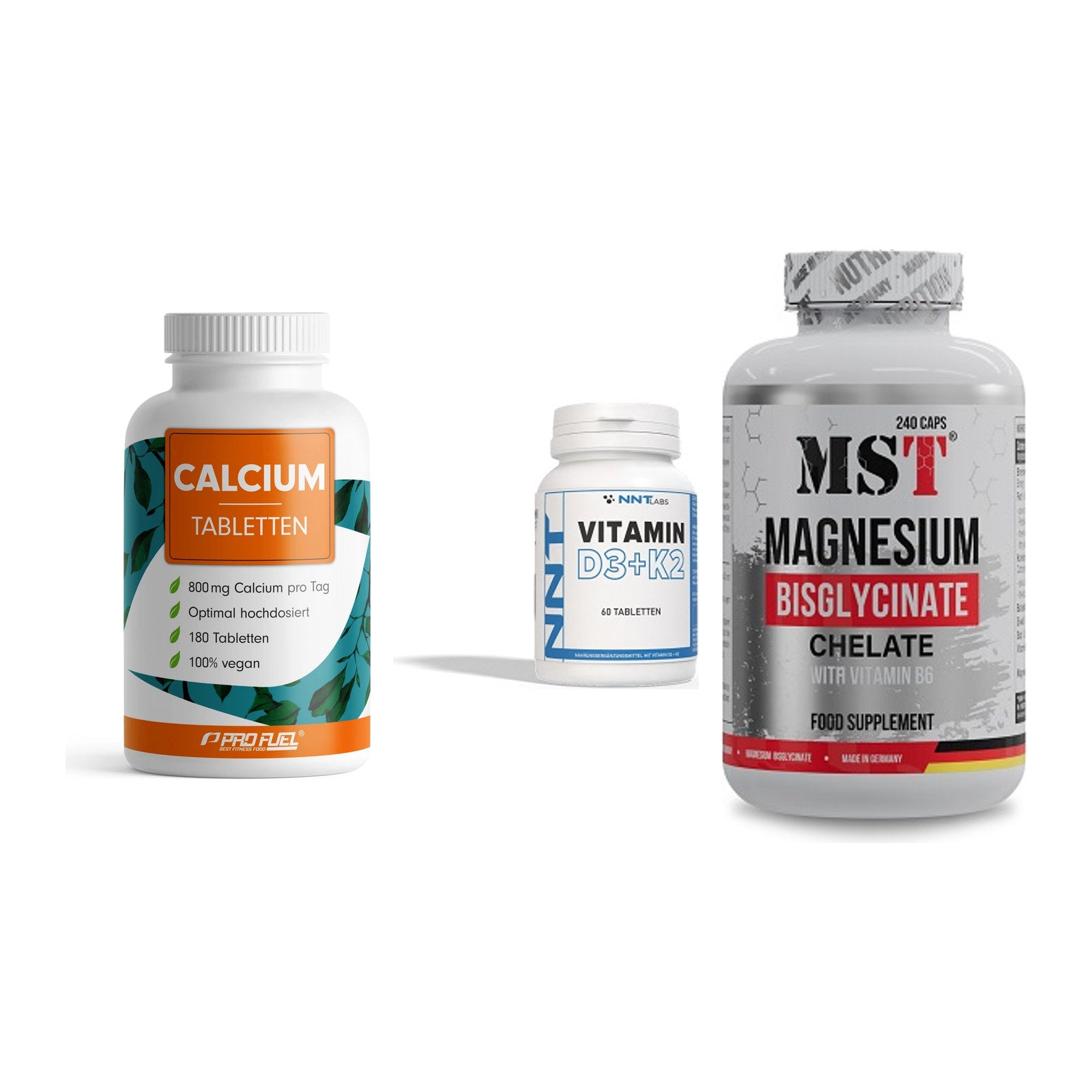 Calcium, Vitamin D & Magnesium: ProFuel Calcium + 2 weitere – alle enthaltenen Artikel