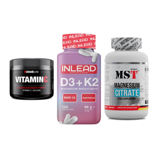 Calcium, Vitamin D & Magnesium: Sinob Vitamin C Calcium + 2 weitere – alle enthaltenen Artikel