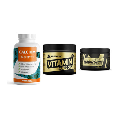 Calcium, Vitamin D & Magnesium: ProFuel Calcium + 2 weitere – alle enthaltenen Artikel
