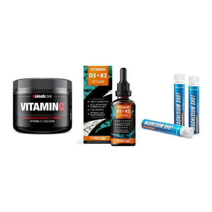 Calcium, Vitamin D & Magnesium: Sinob Vitamin C Calcium + 2 weitere – alle enthaltenen Artikel