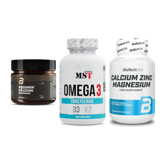 Calcium, Vitamin D & Magnesium: BioTech Aquamin Calcium + 2 weitere – alle enthaltenen Artikel