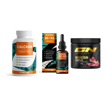 Calcium, Vitamin D & Magnesium: ProFuel Calcium + 2 weitere – alle enthaltenen Artikel