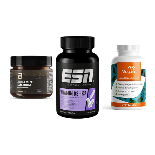 Calcium, Vitamin D & Magnesium: BioTech Aquamin Calcium + 2 weitere – alle enthaltenen Artikel