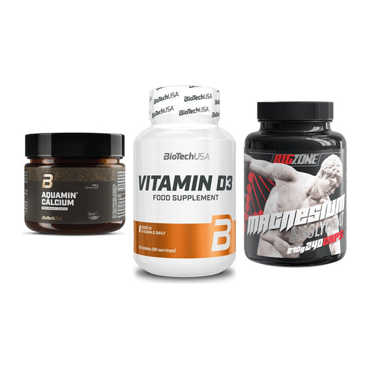 Calcium, Vitamin D & Magnesium: BioTech Aquamin Calcium + 2 weitere – alle enthaltenen Artikel