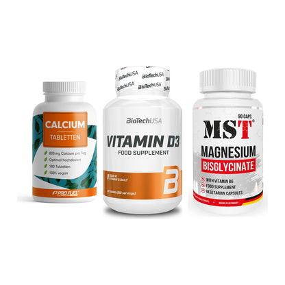 Calcium, Vitamin D & Magnesium: ProFuel Calcium + 2 weitere – alle enthaltenen Artikel