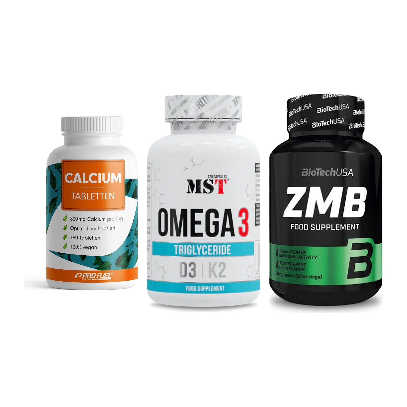Calcium, Vitamin D & Magnesium: ProFuel Calcium + 2 weitere – alle enthaltenen Artikel