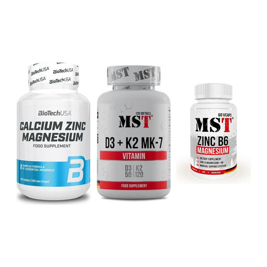 Calcium, Vitamin D & Magnesium: BioTech Calcium Zinc + 2 weitere – alle enthaltenen Artikel