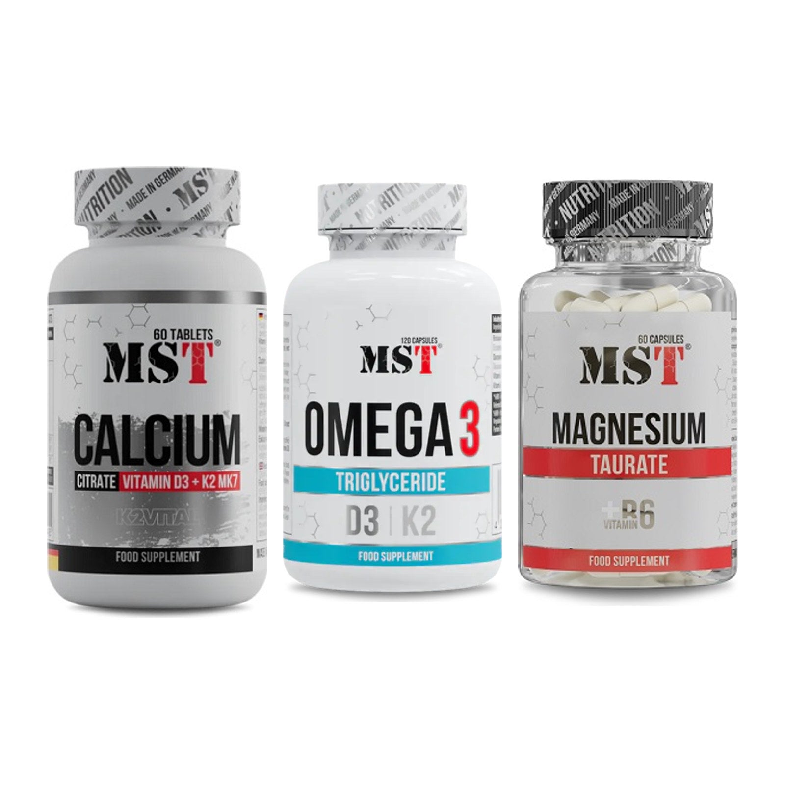 Calcium, Vitamin D & Magnesium: MST Calcium Citrate D3 + 2 weitere – alle enthaltenen Artikel