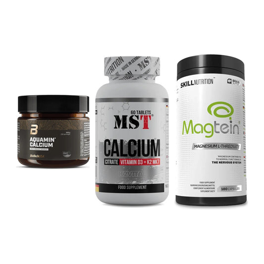 Calcium, Vitamin D & Magnesium: BioTech Aquamin Calcium + 2 weitere – alle enthaltenen Artikel
