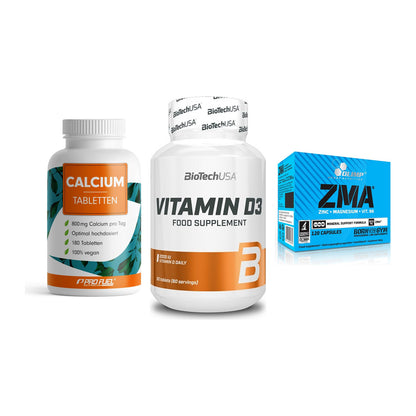 Calcium, Vitamin D & Magnesium: ProFuel Calcium + 2 weitere – alle enthaltenen Artikel