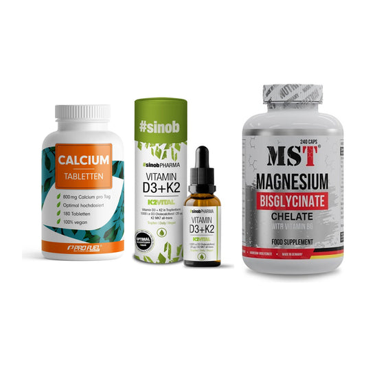 Calcium, Vitamin D & Magnesium: ProFuel Calcium + 2 weitere – alle enthaltenen Artikel
