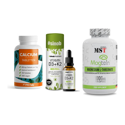 Calcium, Vitamin D & Magnesium: ProFuel Calcium + 2 weitere – alle enthaltenen Artikel