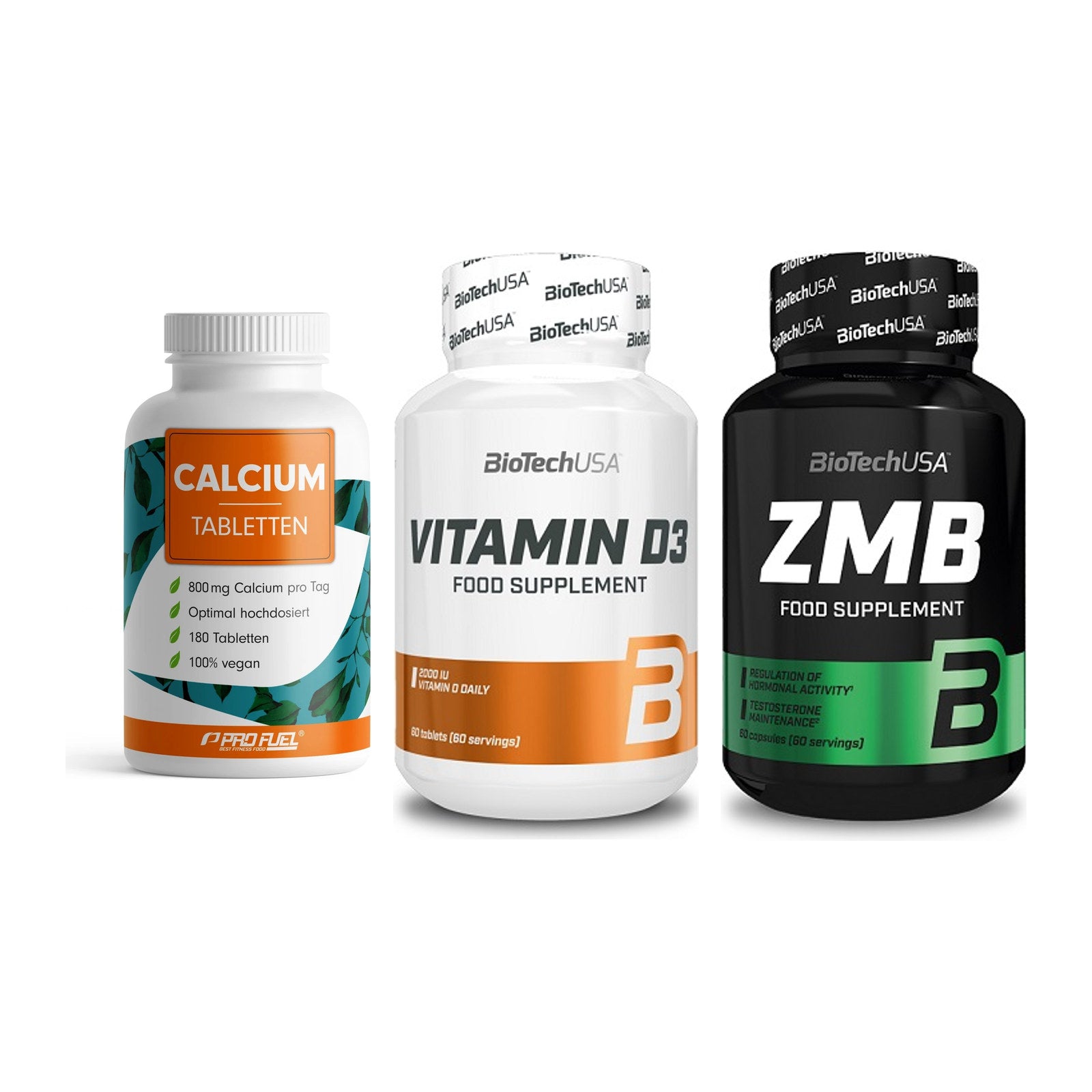 Calcium, Vitamin D & Magnesium: ProFuel Calcium + 2 weitere – alle enthaltenen Artikel