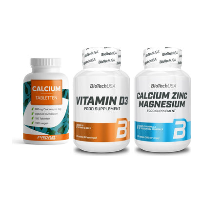 Calcium, Vitamin D & Magnesium: ProFuel Calcium + 2 weitere – alle enthaltenen Artikel