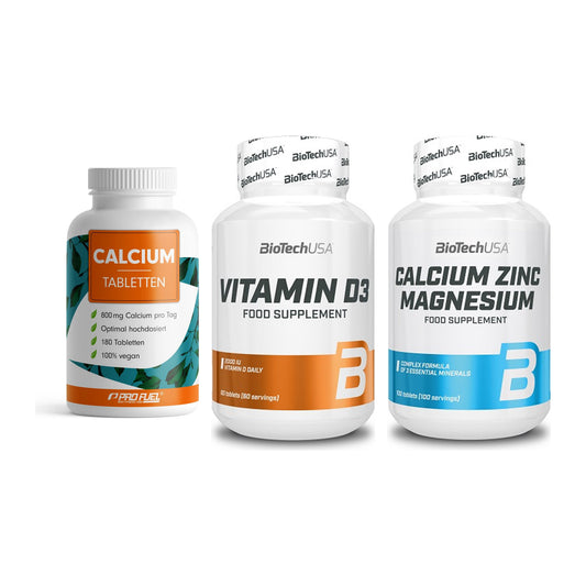 Calcium, Vitamin D & Magnesium: ProFuel Calcium + 2 weitere – alle enthaltenen Artikel