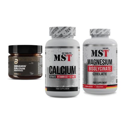 Calcium, Vitamin D & Magnesium: BioTech Aquamin Calcium + 2 weitere – alle enthaltenen Artikel