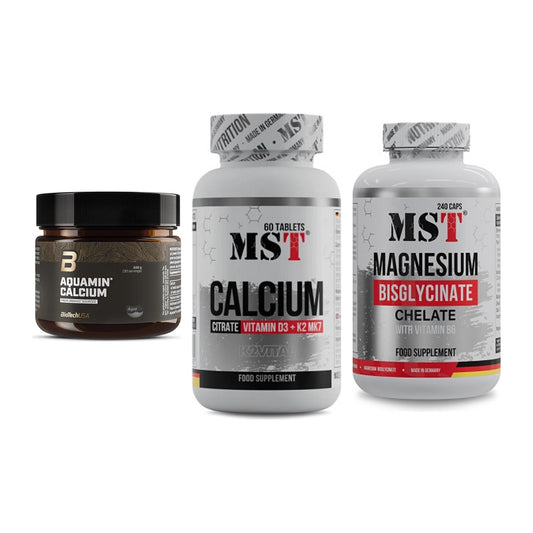 Calcium, Vitamin D & Magnesium: BioTech Aquamin Calcium + 2 weitere – alle enthaltenen Artikel
