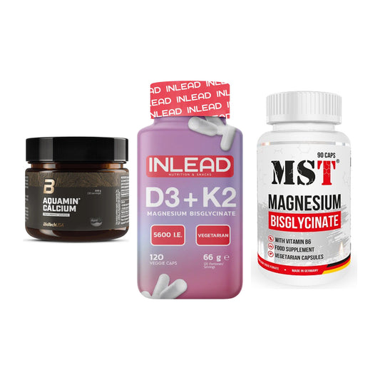 Calcium, Vitamin D & Magnesium: BioTech Aquamin Calcium + 2 weitere – alle enthaltenen Artikel