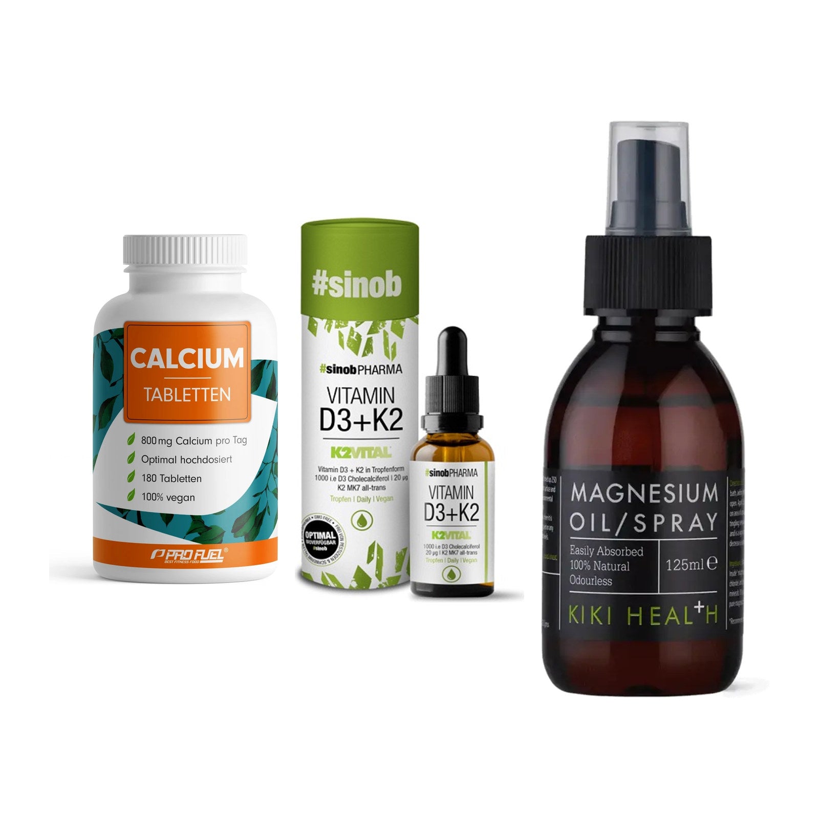 Calcium, Vitamin D & Magnesium: ProFuel Calcium + 2 weitere – alle enthaltenen Artikel