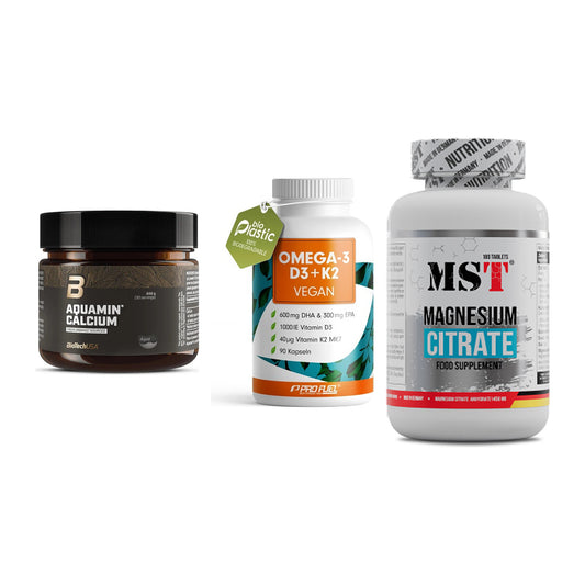 Calcium, Vitamin D & Magnesium: BioTech Aquamin Calcium + 2 weitere – alle enthaltenen Artikel