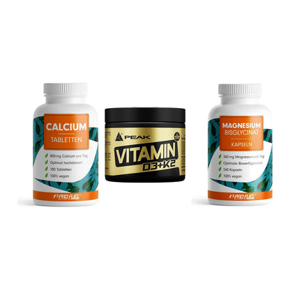 Calcium, Vitamin D & Magnesium: ProFuel Calcium + 2 weitere – alle enthaltenen Artikel
